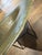 Mid Century Modern Original Vintage Knoll Diamond Chair by Harry Bertoia With Olive Leather Cover For Sale - Image 12 of 12