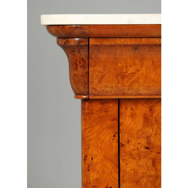 Antique Louis-Philippe Secretaire in Ash, 1840 For Sale - Image 16 of 18