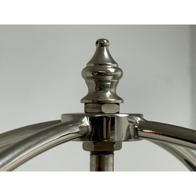 Timothy Oulton for Restoration Hardware Foucault's Orb Floor Lamp For Sale In San Francisco - Image 6 of 12