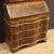 Venetian trumeau from the mid-20th century. Moved furniture and veneered in walnut, burl, cherry and beech of excellent...