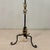 Spanish Revival Hand Forged Iron and Brass Torchère ~ Floor Candelabra For Sale - Image 9 of 18