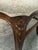 French Louis XV Style Carved Wood Side Chair, Vintage For Sale - Image 11 of 12