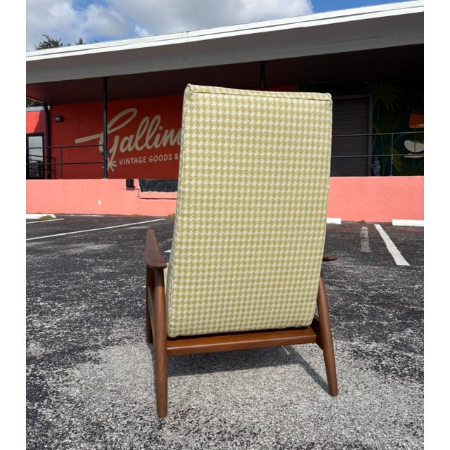 Wood Restored Mid Century Milo Baughman for James Inc Recliner For Sale - Image 7 of 10