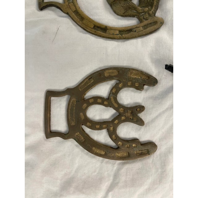 Mid 20th Century Horse Brass Christmas Ornaments - Set of 12 For Sale - Image 4 of 12