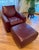 The premium leather-covered Ke-Zu 35”Hx33”Wx36”D chair & 18”Hx24”Wx24”D ottoman is a iconic 1988 furniture design by...