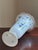 Vintage Porcelain Trumpet Vase W/ Blue Bellflower Motif For Sale - Image 17 of 18