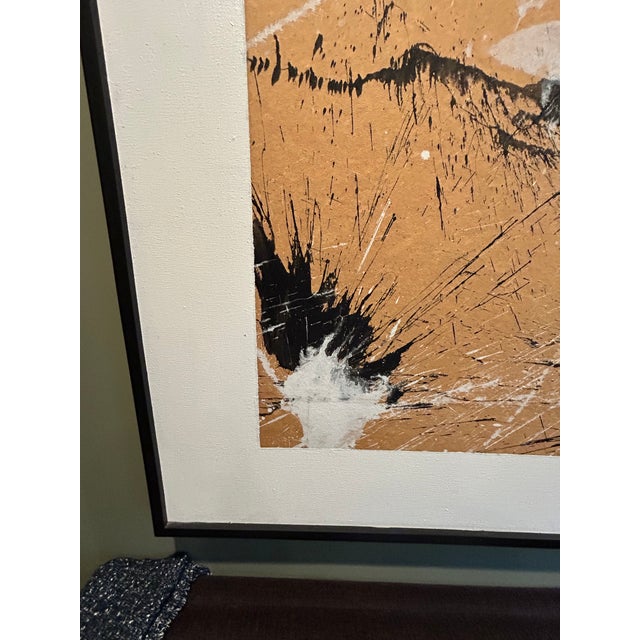 Large Abstract Contemporary Wall Art Painting For Sale - Image 9 of 10