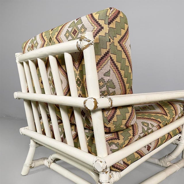 Brown American Lounge Chairs by Lyda Levi for McGuire Company, 1970s, Set of 2 For Sale - Image 8 of 16