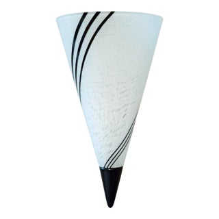 20th Century Murano Cone Sconce For Sale
