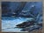 Mid 20th Century Mid 20th Century Rocky Coastal Seascape Painting For Sale - Image 5 of 7