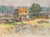 Antique 1922 Egbert Cadmus Boat Yard Watercolor Painting For Sale - Image 4 of 4