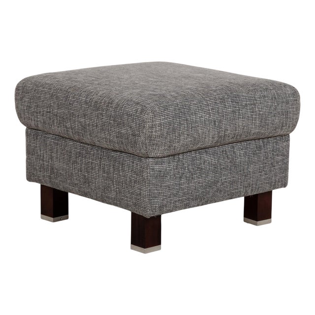 Grey Fabric Ottoman from Ewald Schillig For Sale