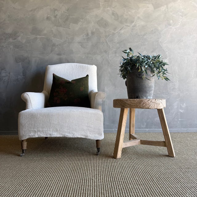 The Elm Wood Wheel Tables are solid, statement-making side tables crafted from natural elm. Each table is completely...