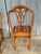 Vintage 1930s Regency Style Reeded Leg Dining Chairs - Set of 6 For Sale - Image 9 of 18