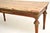 Brown Vintage French Marble Top Coffee Table, 1930 For Sale - Image 8 of 9