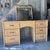 Cane and Bamboo Dressing Table with Tilting Mirror For Sale - Image 4 of 8