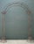 Metal Vintage Patinated Wire Frame Garden Arch For Sale - Image 7 of 14