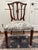 George Hepplewhite 1980s George Hepplewhite Inspired Rosewood Dining Room Side Chairs For Sale - Image 4 of 10