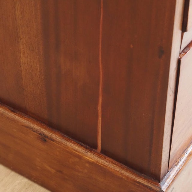 Grocers Cabinet in Oak with Folding Drawers, 1890s For Sale - Image 5 of 11