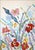 Illustration 2025, Illustrative Floral Painting, Large Diptych of Poopies and Wildflowers, Acrylic Paint on Watercolor by Romina Milano For Sale - Image 3 of 10