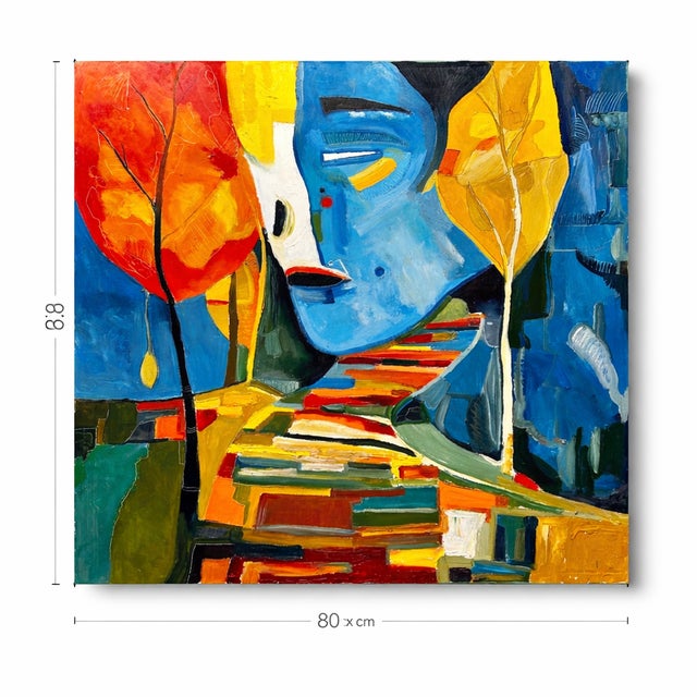 Clive Fredriksson, Abstract Composition, 2025, Oil on Canvas For Sale - Image 3 of 4