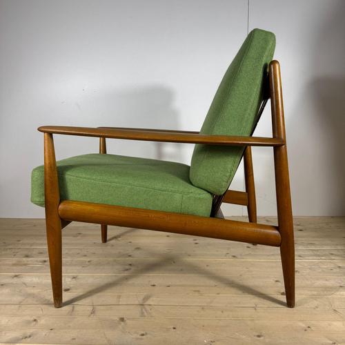 Vintage Armchair by Grete Jalk, Denmark, 1961 For Sale - Image 5 of 8