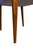 Mid-Century French Blue Red Border Dining Chairs in Teak and Skai, 1960, Set of 6 For Sale - Image 12 of 14
