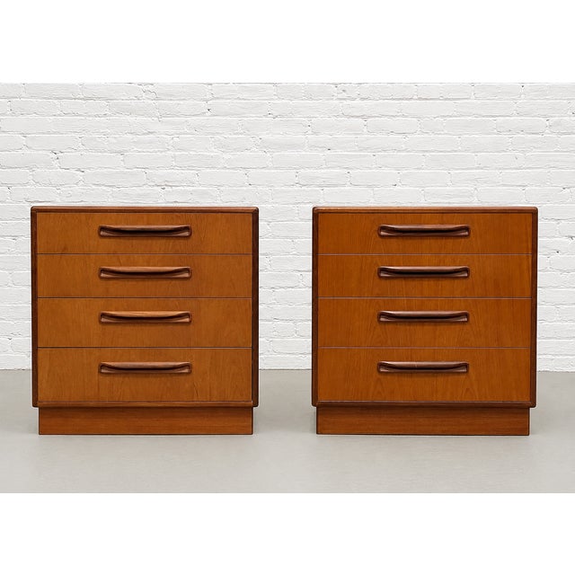Pair of Teak Mid Century Modern Dresser by G-Plan, C. 1960's For Sale - Image 10 of 13