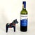Swedish Folk Art Vintage Hand Painted Dala Horse For Sale - Image 11 of 11