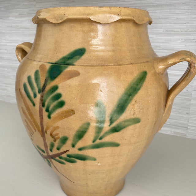 Rustic European Early 20th Century Spanish Large Orza Jar Earthenware Vessel For Sale - Image 3 of 12