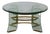 Coffee Table in Glass and Brass by Luigi Brusotti for Fontana Arte, 1950 For Sale