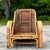 Coastal Vintage Coastal 1950s Pencil Reed Lounge Chair For Sale - Image 3 of 7