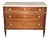 Antique 19th Century French Louis XVI Style Bronze Mounted Marble Top Commode For Sale