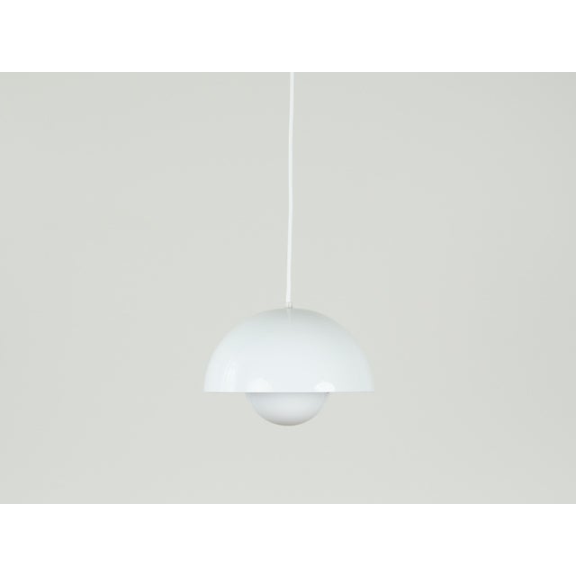 Vintage Flowerpot Pendant Lamps by Verner Panton for Louis Poulsen, Set of 2 For Sale - Image 13 of 13