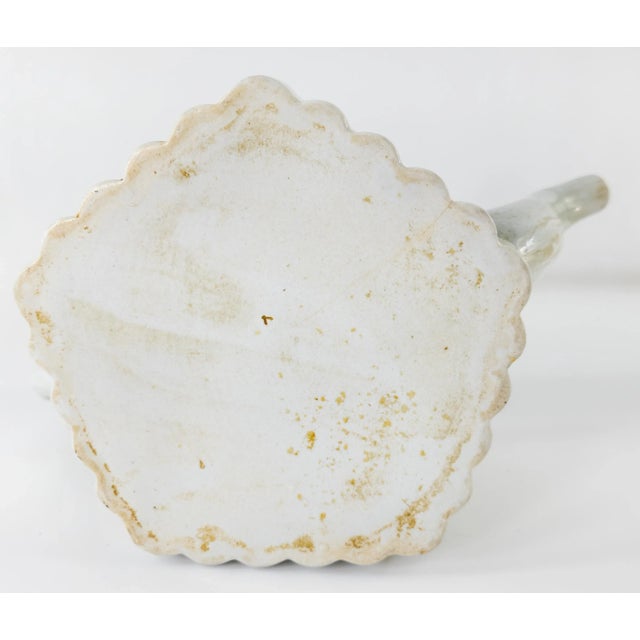 Decorative Chinoiserie Faux-Bamboo Pottery Teapot For Sale - Image 11 of 12