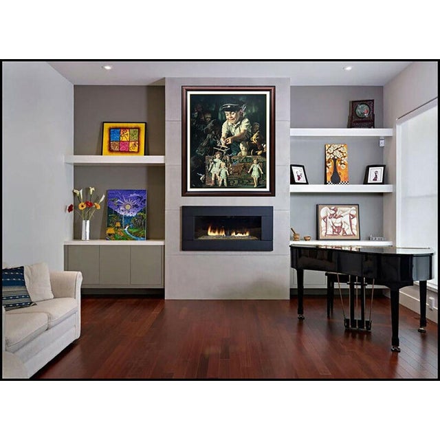 Message us to inquire about custom framing options! (Included for free with every purchase) Bob Byerley Authentic & Large...