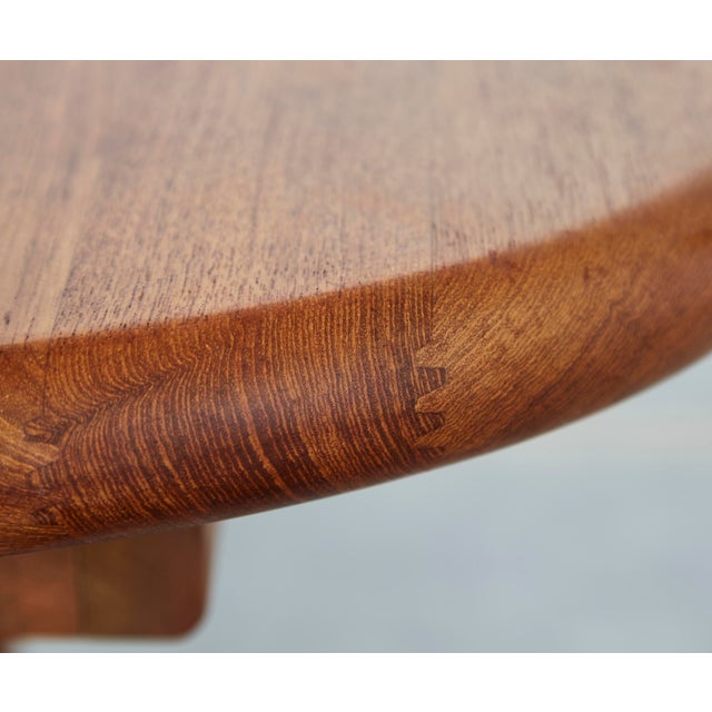 1970s Mid-Century Modern Dining Table by Juul Kristensen for Glostrup, 1970s For Sale - Image 5 of 18