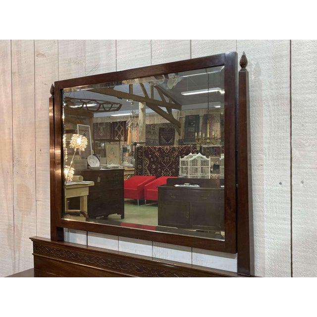 English Mahogany Dressing Table, Early 20th Century For Sale - Image 12 of 16