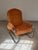 Metal Halina Armchair in Orange Chrome from Hellerau For Sale - Image 7 of 11