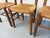 Vintage Brutalist Wooden and Straw Chairs, 1960s, Set of 4 For Sale - Image 13 of 18