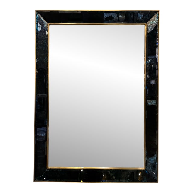 Villa & House / Etienne Large Mirror/ Blue For Sale