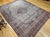 19th Century Persian Kashan Rug, Hand-Knotted Wool & Cotton, Floral Design, Ivory & Navy, 9x12 For Sale - Image 10 of 18