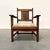 Remarks: Armchair / lounge chair by Cornelis van der Sluys, Netherlands early 20th century. Oak frame with typical...