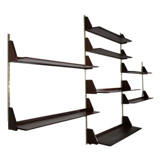 Teak WKS Möbel 192 Shelf System by Dieter Reinhold for WS Möbel, 1960s For Sale