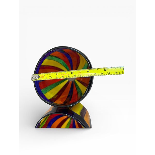 Murano Jacaranda Style Glass Pendant Light Shades, Set of 2 For Sale - Image 17 of 18