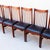 Vintage Arne Vodder Model 422 Rosewood & Leather Danish Modern Dining Chairs For Sale In Los Angeles - Image 6 of 12