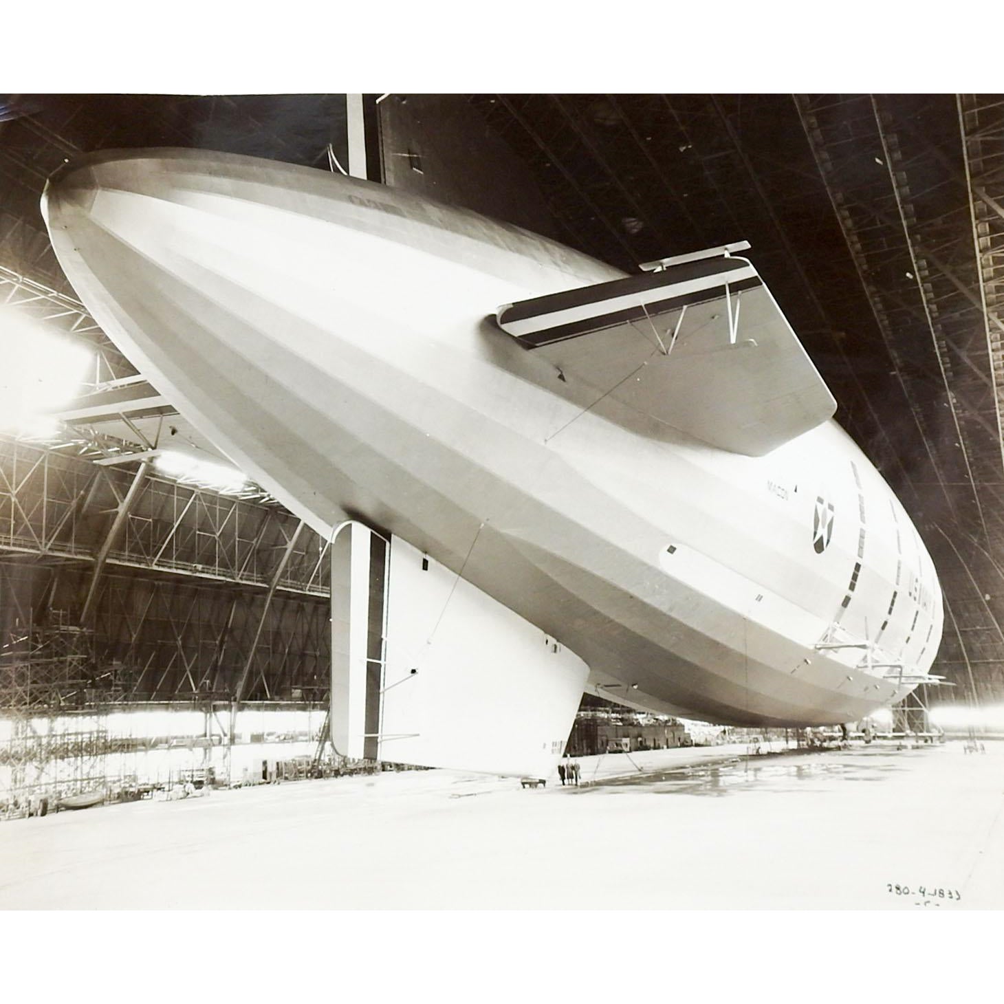 Us Navy Zeppelin Air Ship Uss Macon Photograph Chairish