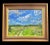 Contemporary Landscape Painting Plein Air Gilt Wood Frame Oil on Canvas For Sale - Image 3 of 10