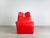 Postmodern Wink Chair Armchair in Red by Toshiyuki Kita for Cassina For Sale - Image 3 of 10
