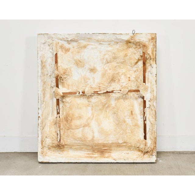 Renaissance Style Plaster Relief Sculpture After Luca Della Robbia For Sale - Image 18 of 18